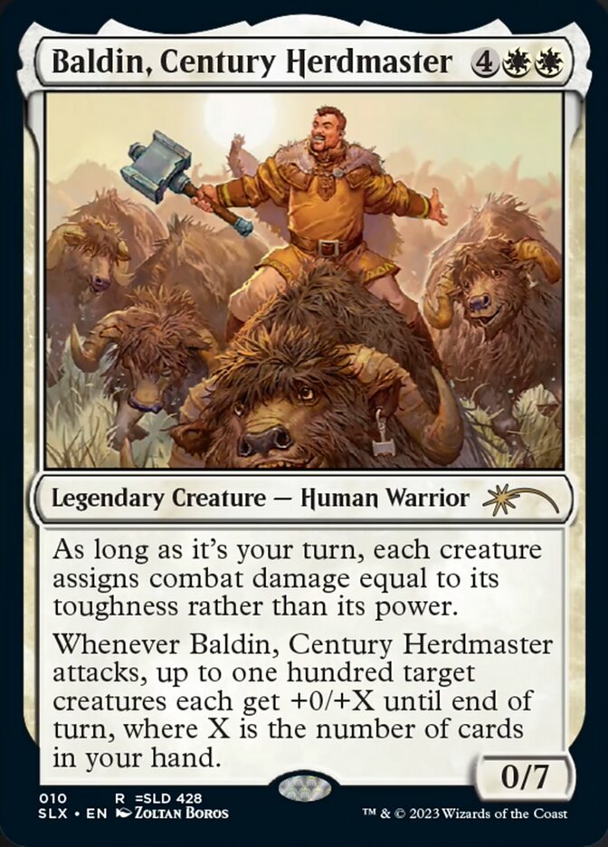Baldin, Century Herdmaster [Secret Lair: Universes Within] - Magic: The Gathering - Card Brawlers | Quebec | Canada |
