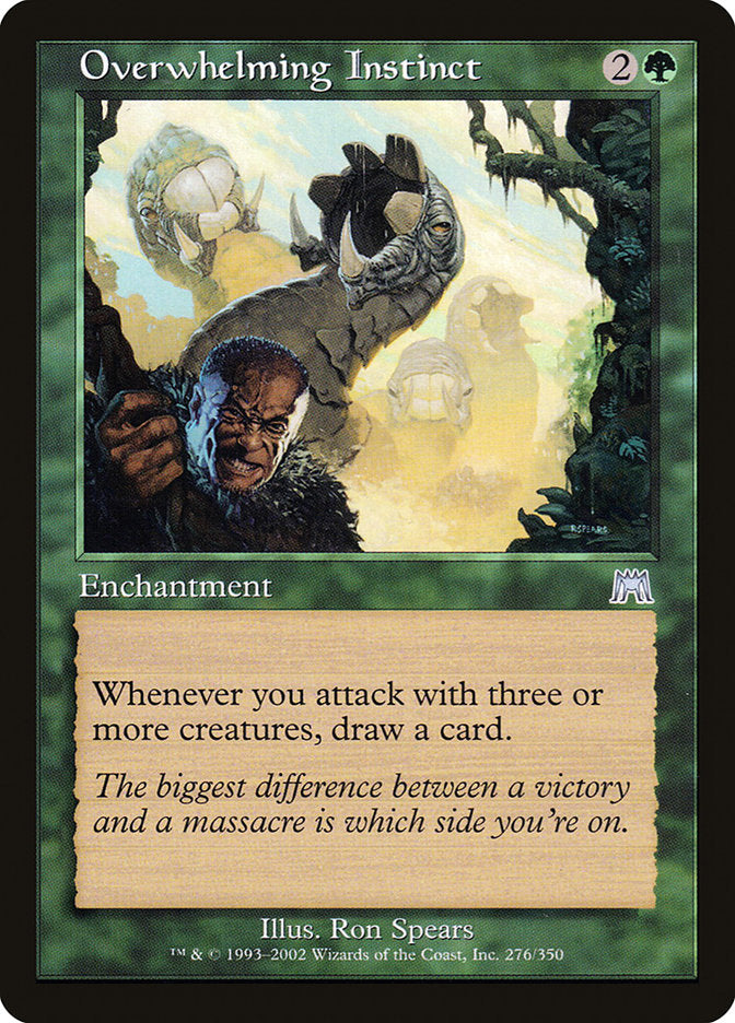 Overwhelming Instinct [Onslaught] - Magic: The Gathering - Card Brawlers | Quebec | Canada |