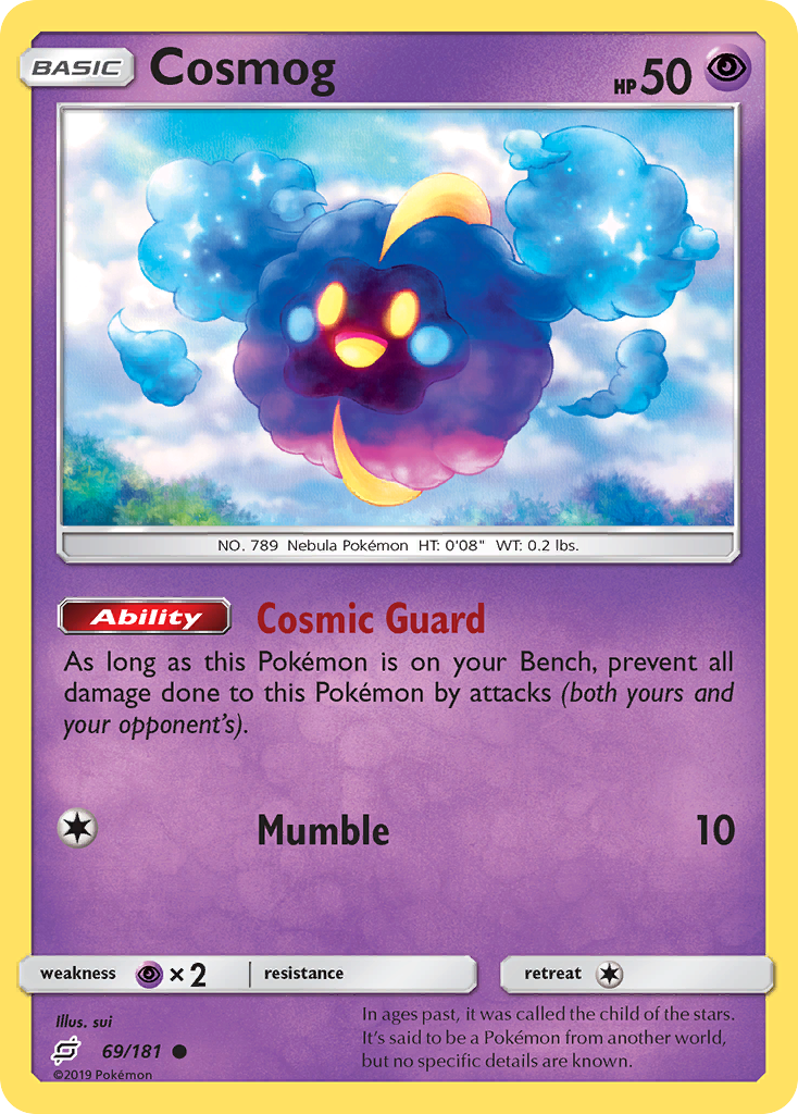 Cosmog (69/181) [Sun & Moon: Team Up] - Pokémon - Card Brawlers | Quebec | Canada |