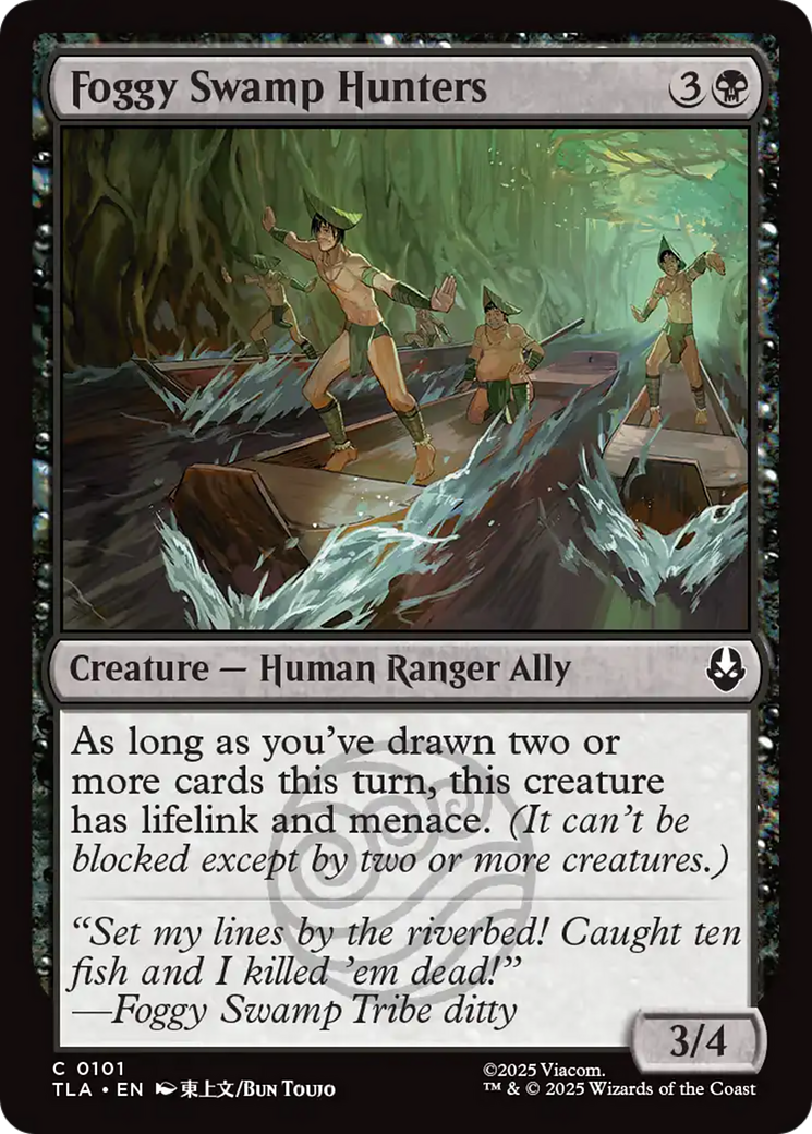 Foggy Swamp Hunters [Avatar: The Last Airbender] - Magic: The Gathering - Card Brawlers | Quebec | Canada |