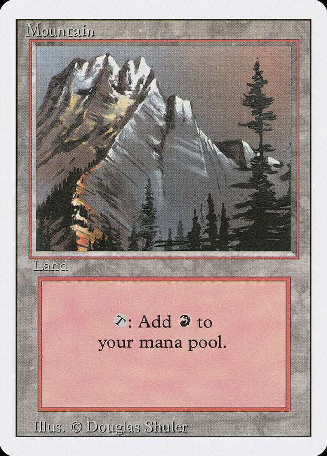 Mountain (Snow Top / Highest Point on Left) [Revised Edition] - Magic: The Gathering - Card Brawlers | Quebec | Canada |