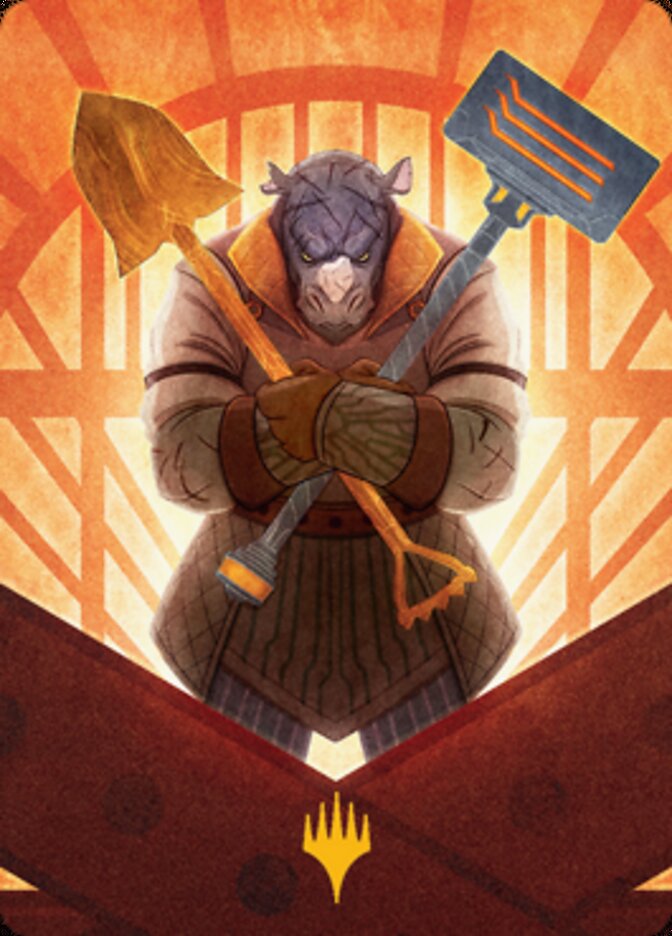Mr. Orfeo, the Boulder Art Card (Gold-Stamped Signature) [Streets of New Capenna Art Series] - Magic: The Gathering - Card Brawlers | Quebec | Canada |