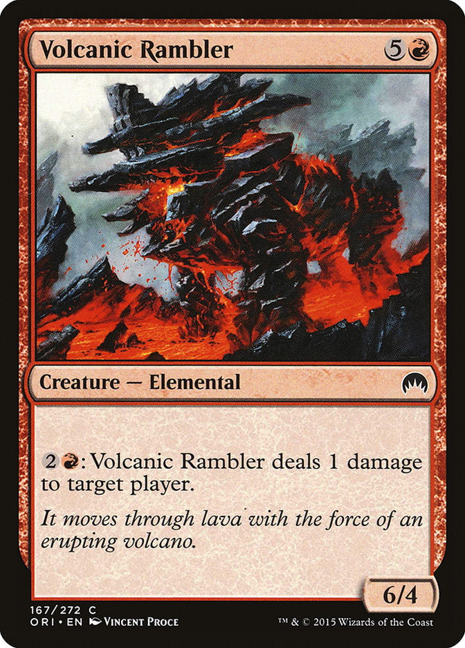 Volcanic Rambler [Magic Origins] - Magic: The Gathering - Card Brawlers | Quebec | Canada |