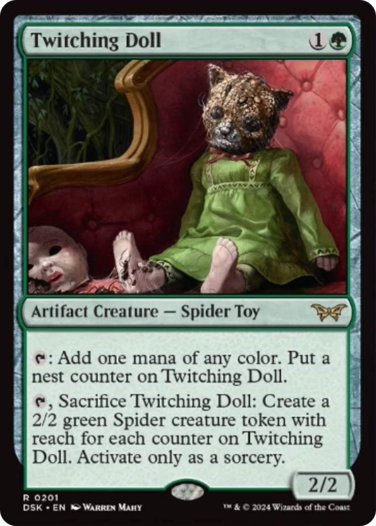 Twitching Doll [Duskmourn: House of Horror] - Magic: The Gathering - Card Brawlers | Quebec | Canada |