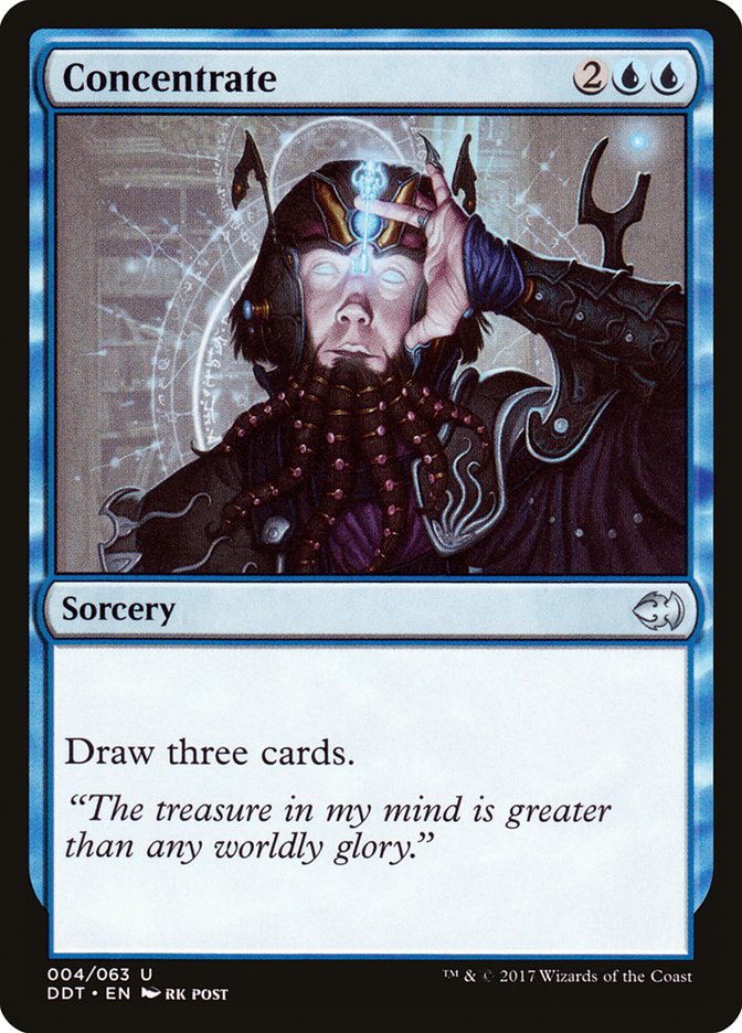 Concentrate [Duel Decks: Merfolk vs. Goblins] - Magic: The Gathering - Card Brawlers | Quebec | Canada |