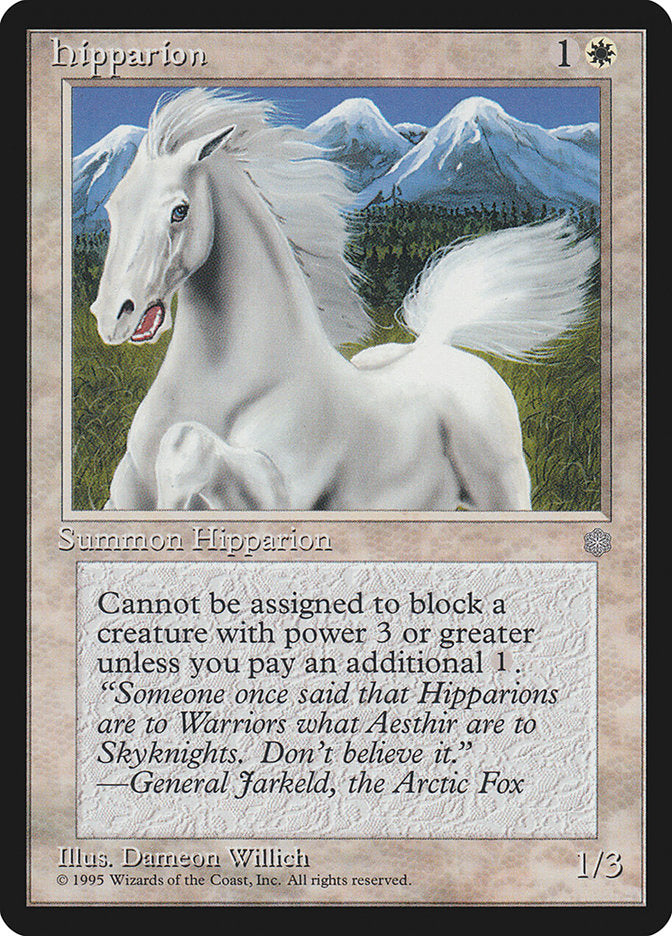 Hipparion [Ice Age] - Magic: The Gathering - Card Brawlers | Quebec | Canada |