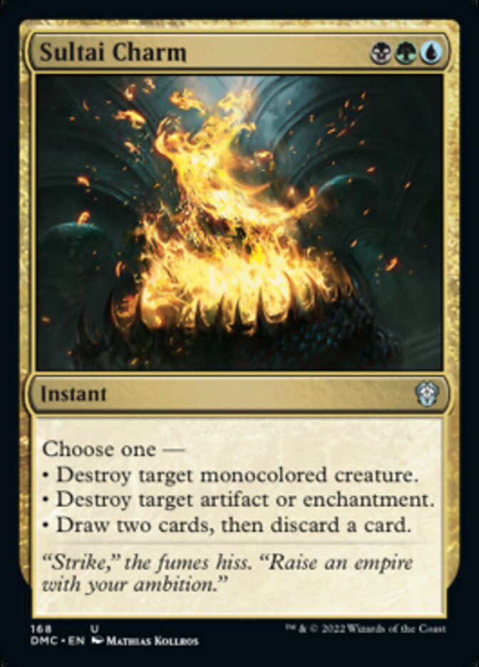 Sultai Charm [Dominaria United Commander] - Magic: The Gathering - Card Brawlers | Quebec | Canada |