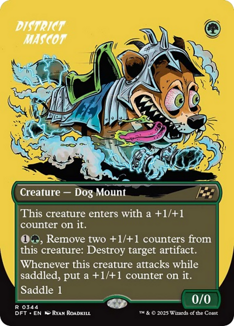 District Mascot (Borderless) [Aetherdrift] - Magic: The Gathering - Card Brawlers | Quebec | Canada |