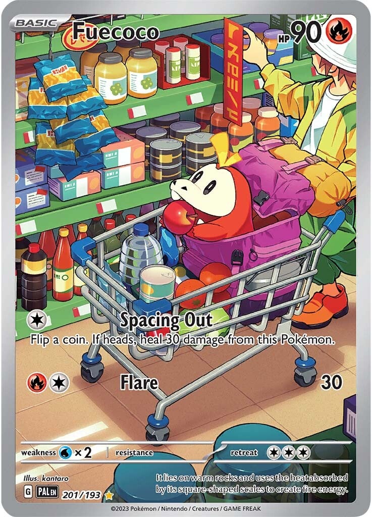 Fuecoco (201/193) [Scarlet & Violet: Paldea Evolved] - Pokémon - Card Brawlers | Quebec | Canada |