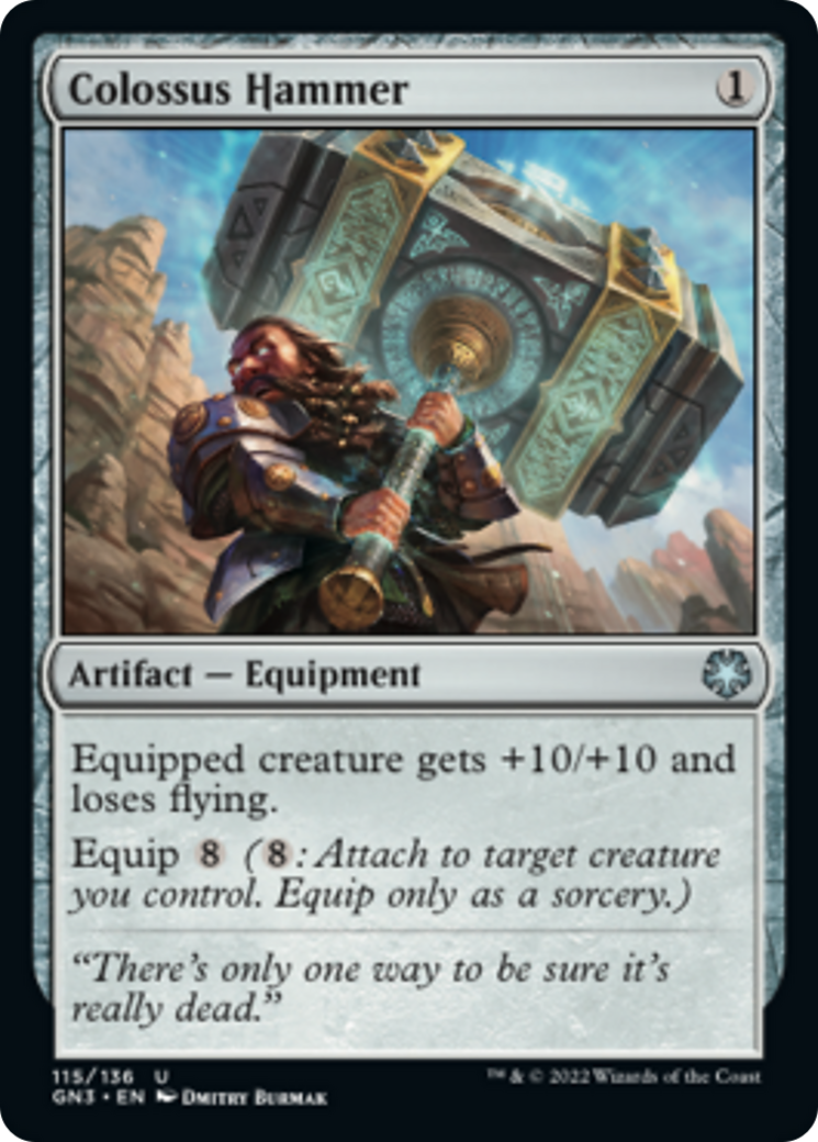 Colossus Hammer [Game Night: Free-for-All] - Magic: The Gathering - Card Brawlers | Quebec | Canada |