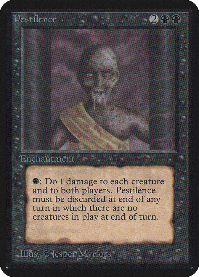Pestilence [Alpha Edition] - Magic: The Gathering - Card Brawlers | Quebec | Canada |