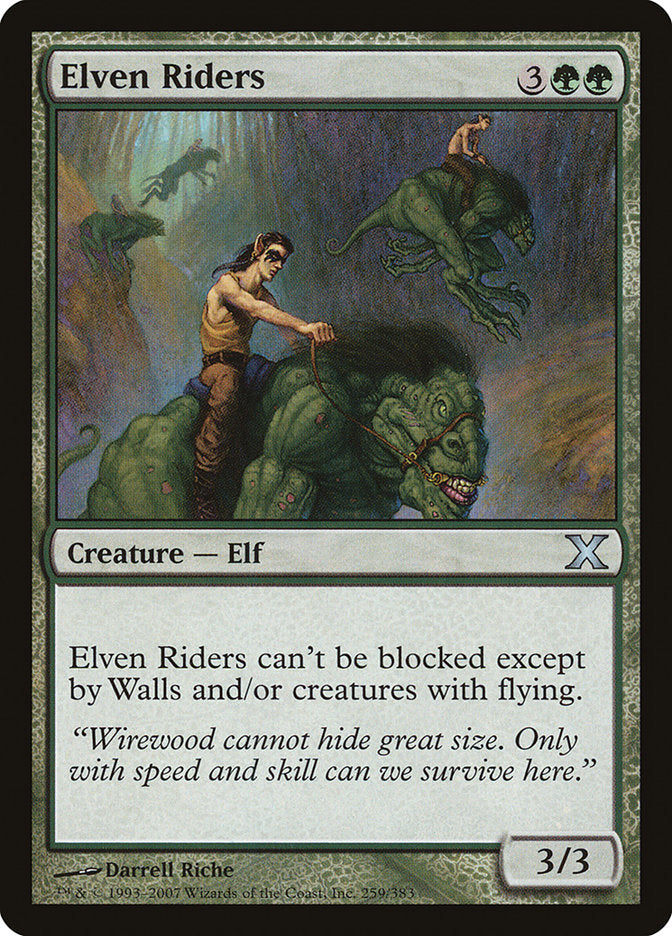 Elven Riders [Tenth Edition] - Magic: The Gathering - Card Brawlers | Quebec | Canada |