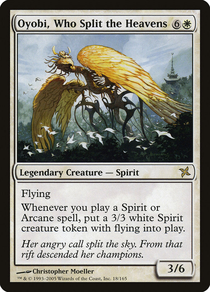 Oyobi, Who Split the Heavens [Betrayers of Kamigawa] - Magic: The Gathering - Card Brawlers | Quebec | Canada |