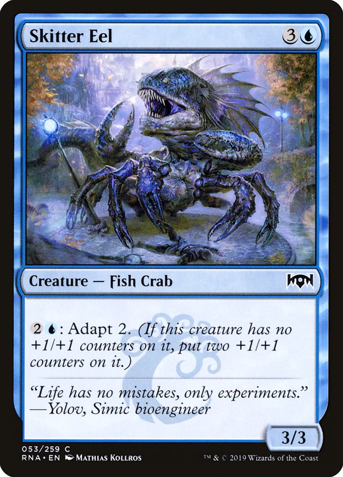 Skitter Eel [Ravnica Allegiance] - Magic: The Gathering - Card Brawlers | Quebec | Canada |