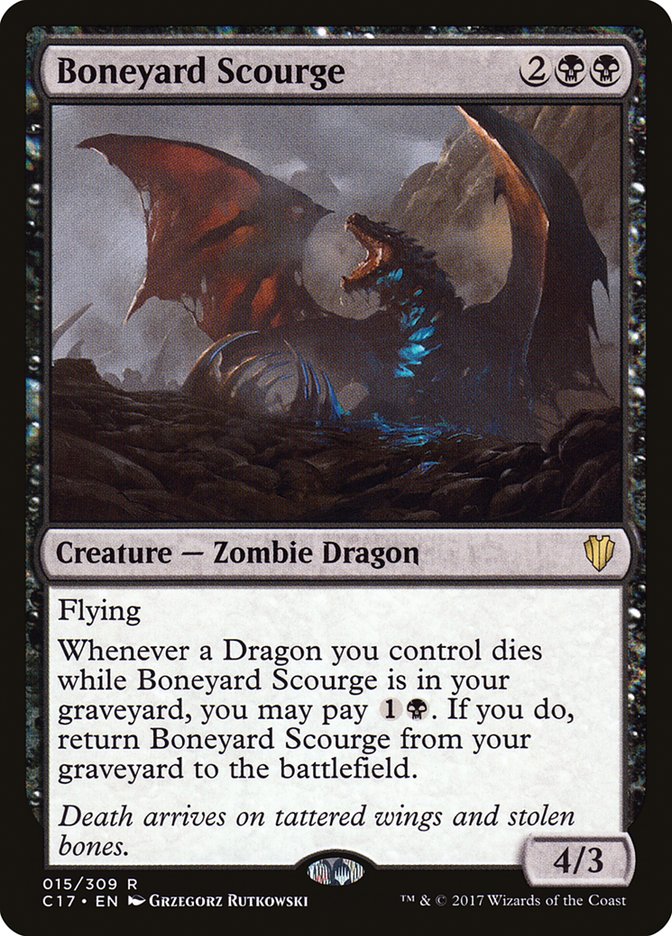 Boneyard Scourge [Commander 2017] - Magic: The Gathering - Card Brawlers | Quebec | Canada |