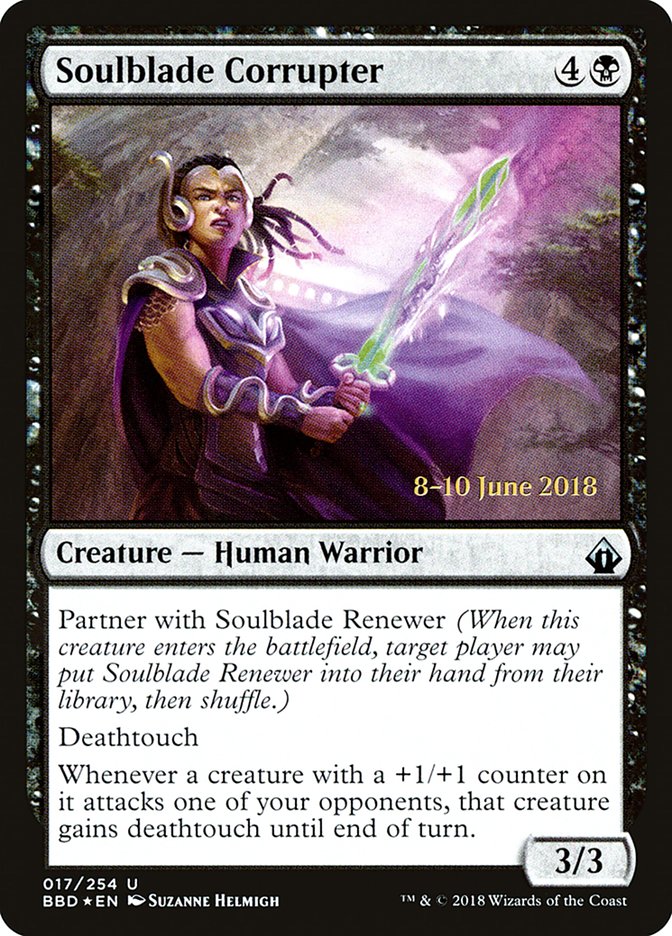 Soulblade Corrupter [Battlebond Prerelease Promos] - Magic: The Gathering - Card Brawlers | Quebec | Canada |