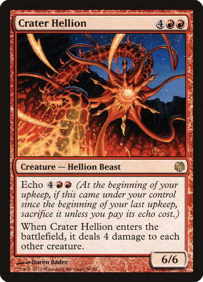 Crater Hellion [Duel Decks: Heroes vs. Monsters] - Magic: The Gathering - Card Brawlers | Quebec | Canada |