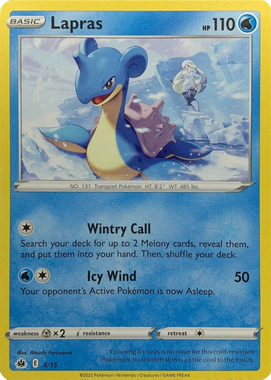 Lapras (6/15) [McDonald's Promos: Match Battle] - Pokémon - Card Brawlers | Quebec | Canada |