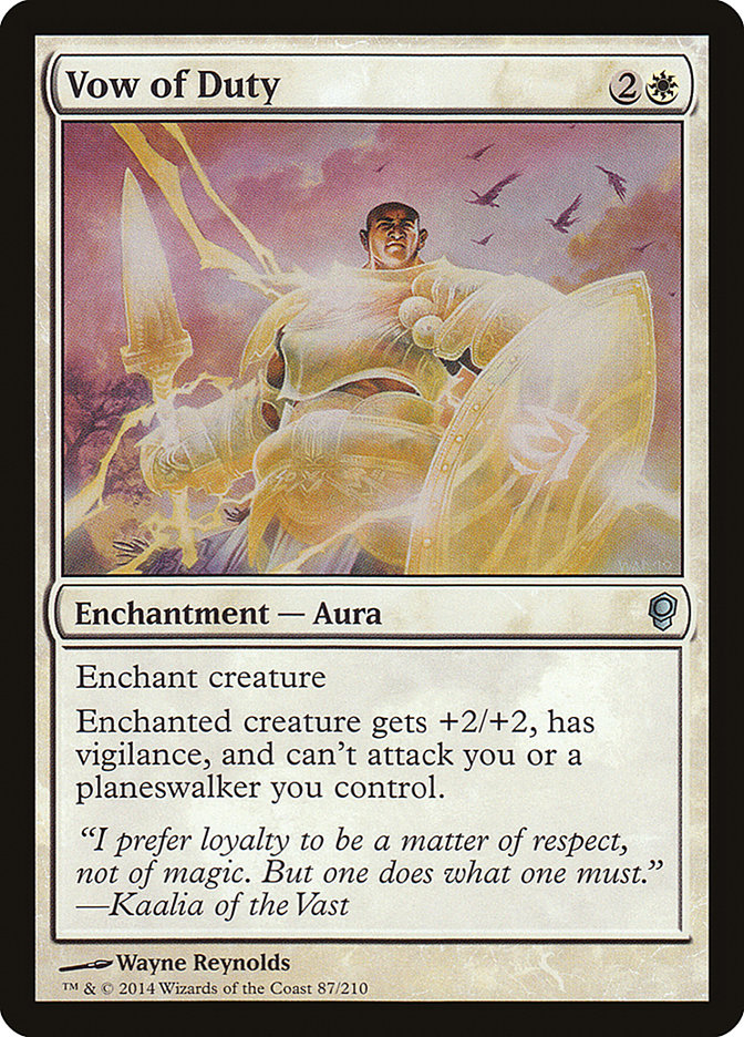 Vow of Duty [Conspiracy] - Magic: The Gathering - Card Brawlers | Quebec | Canada |