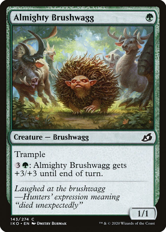 Almighty Brushwagg [Ikoria: Lair of Behemoths] - Magic: The Gathering - Card Brawlers | Quebec | Canada |