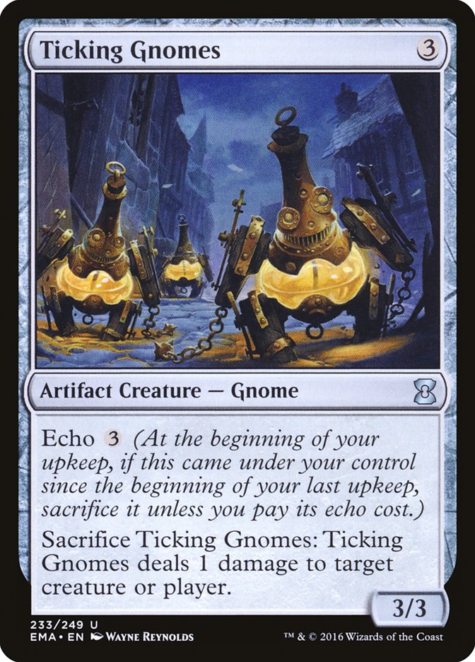 Ticking Gnomes [Eternal Masters] - Magic: The Gathering - Card Brawlers | Quebec | Canada |