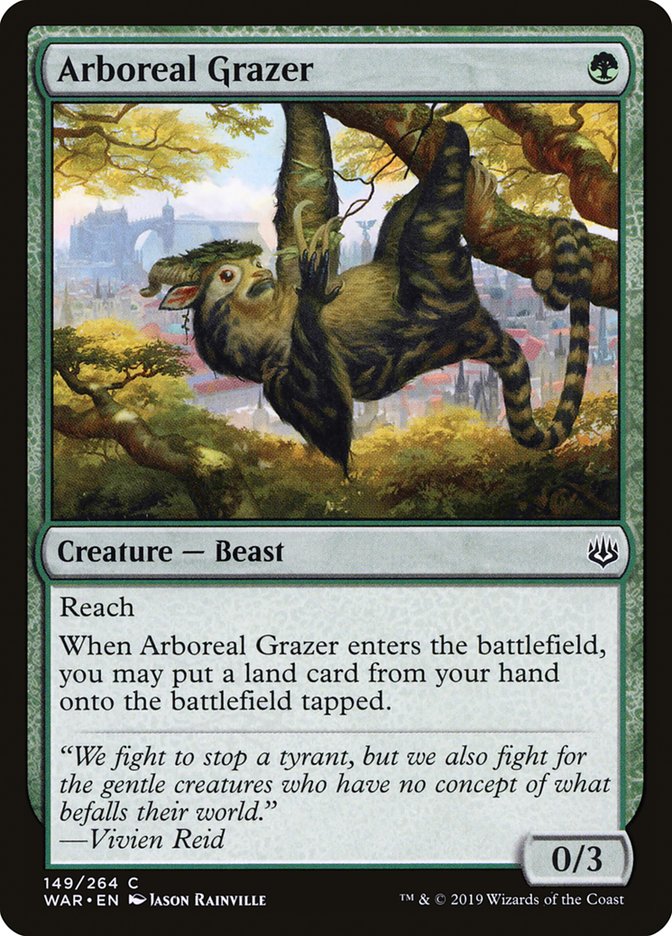 Arboreal Grazer [War of the Spark] - Magic: The Gathering - Card Brawlers | Quebec | Canada |