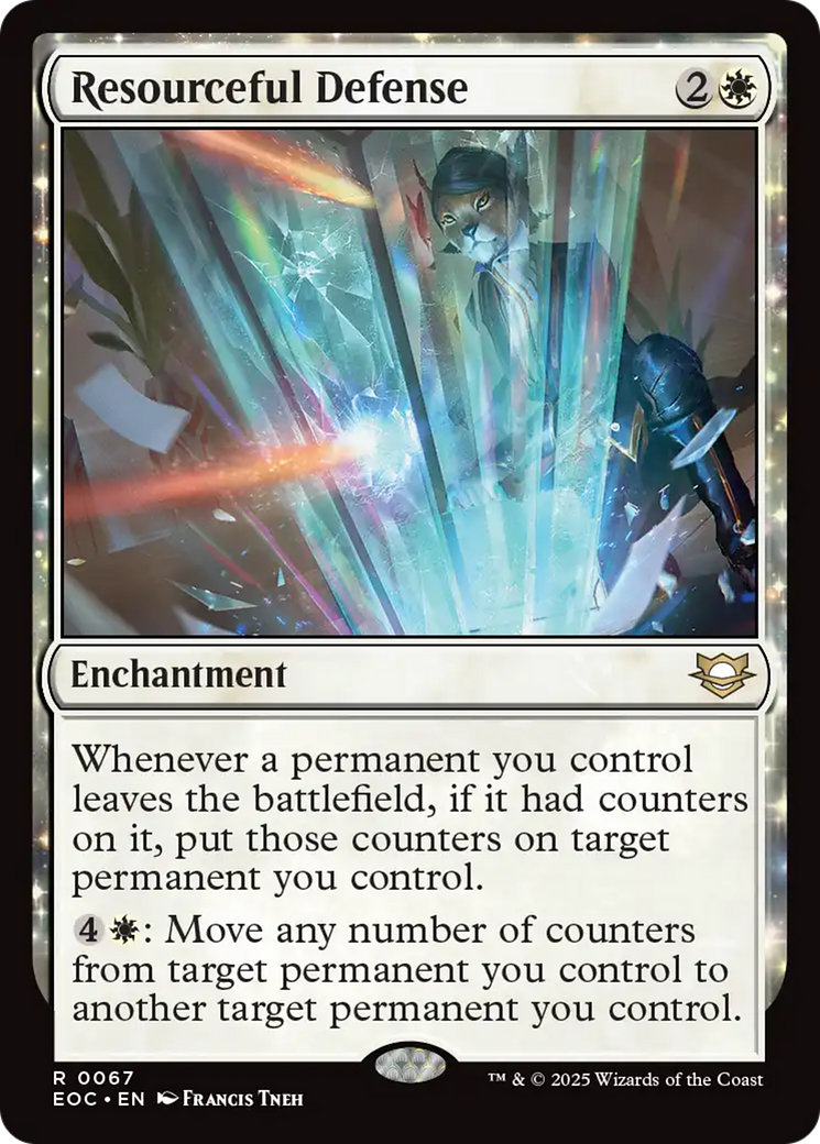 Resourceful Defense [Edge of Eternities Commander] - Magic: The Gathering - Card Brawlers | Quebec | Canada |