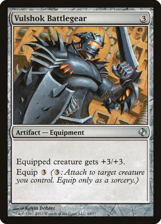 Vulshok Battlegear [Duel Decks: Venser vs. Koth] - Magic: The Gathering - Card Brawlers | Quebec | Canada |