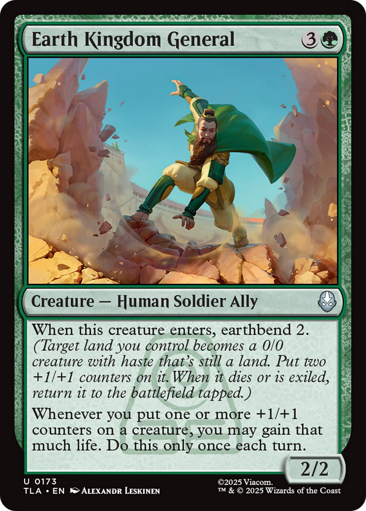 Earth Kingdom General [Avatar: The Last Airbender] - Magic: The Gathering - Card Brawlers | Quebec | Canada |