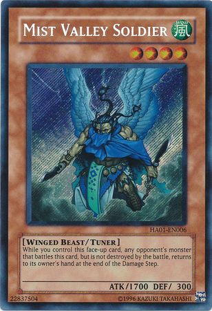Mist Valley Soldier [HA01-EN006] Secret Rare - Yu-Gi-Oh! - Card Brawlers | Quebec | Canada |