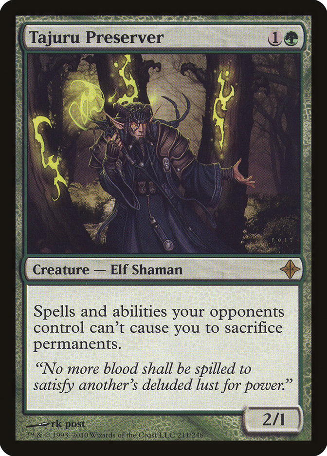 Tajuru Preserver [Rise of the Eldrazi] - Magic: The Gathering - Card Brawlers | Quebec | Canada |