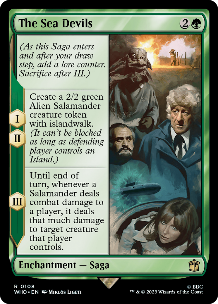 The Sea Devils [Doctor Who] - Magic: The Gathering - Card Brawlers | Quebec | Canada |