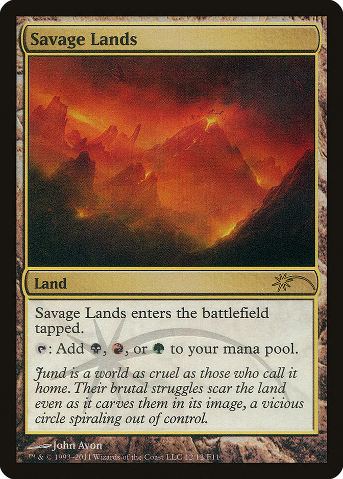 Savage Lands [Friday Night Magic 2011] - Magic: The Gathering - Card Brawlers | Quebec | Canada |