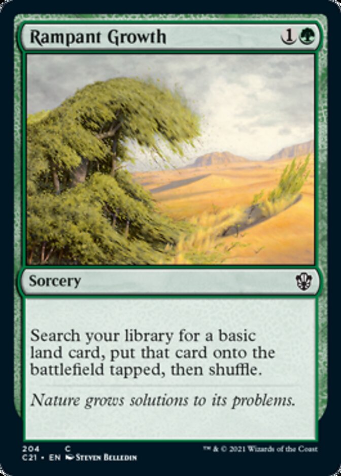 Rampant Growth [Commander 2021] - Magic: The Gathering - Card Brawlers | Quebec | Canada |