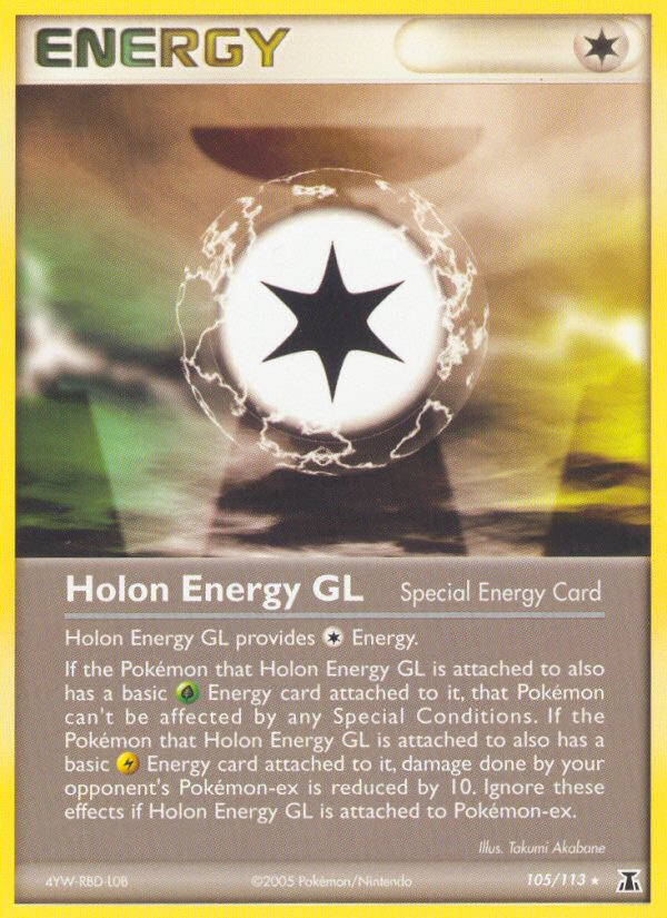 Holon Energy GL (105/113) [EX: Delta Species] - Pokémon - Card Brawlers | Quebec | Canada |