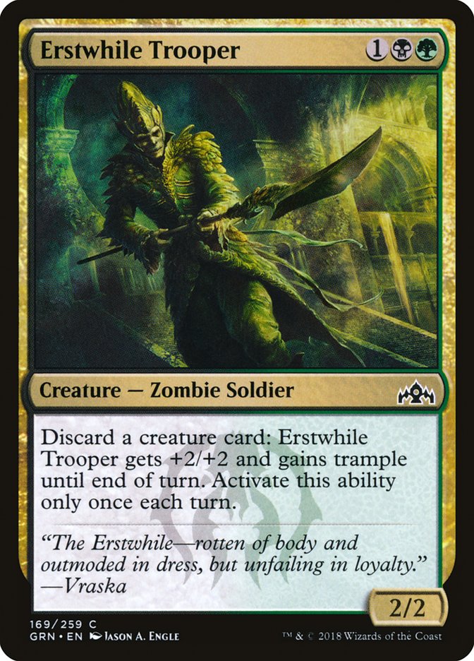 Erstwhile Trooper [Guilds of Ravnica] - Magic: The Gathering - Card Brawlers | Quebec | Canada |