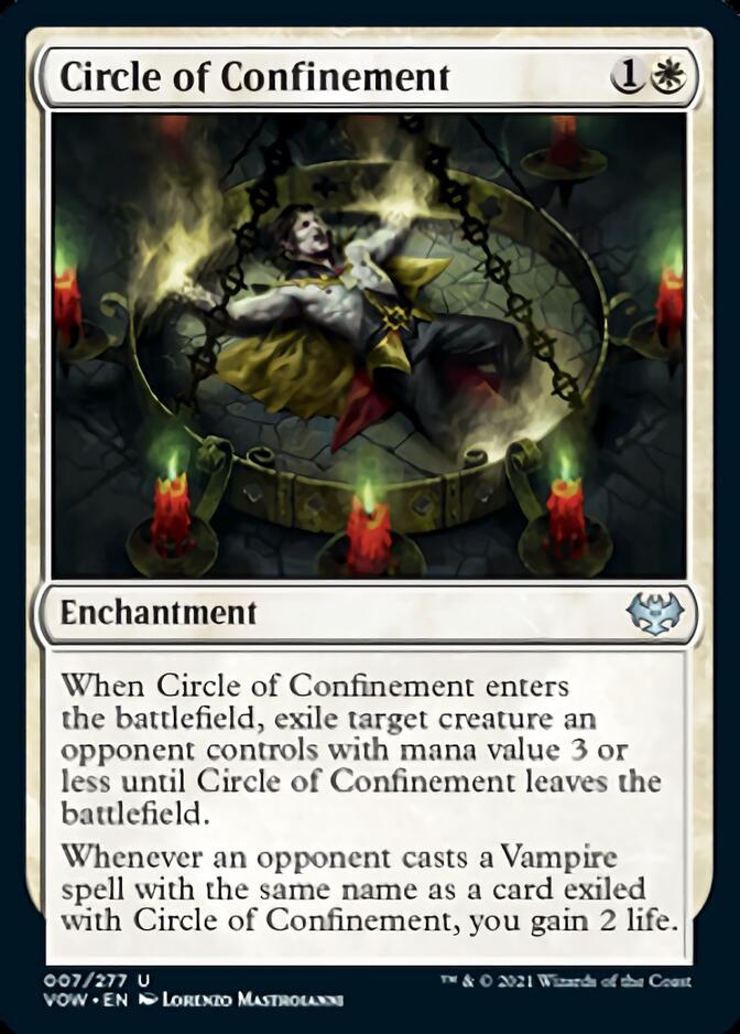 Circle of Confinement [Innistrad: Crimson Vow] - Magic: The Gathering - Card Brawlers | Quebec | Canada |