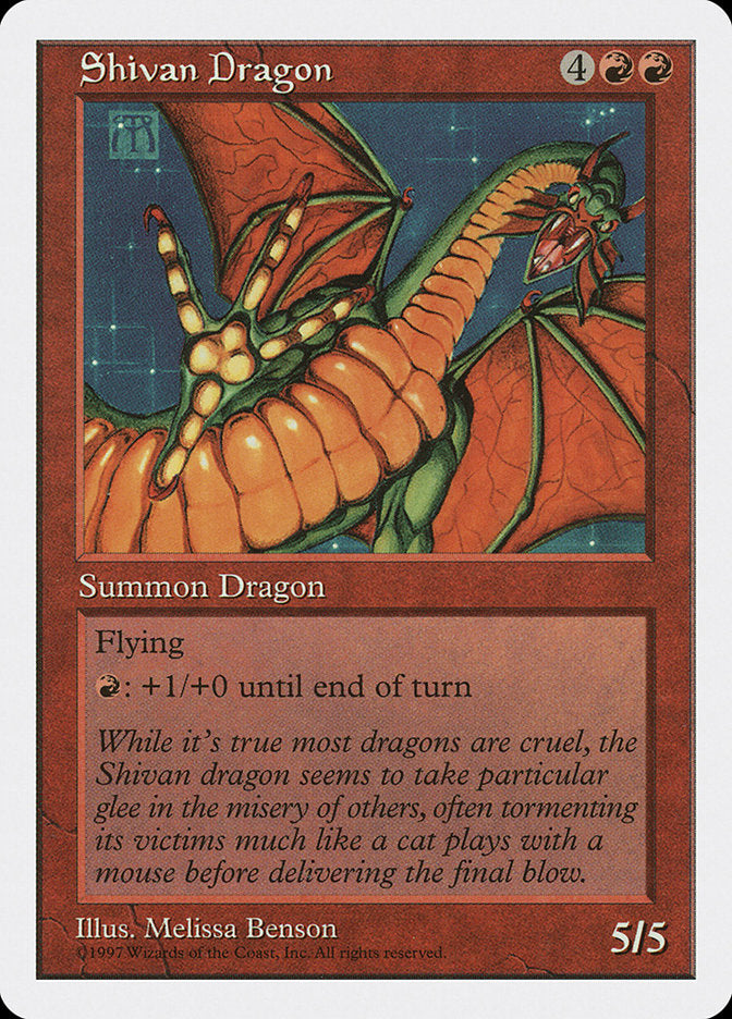 Shivan Dragon [Fifth Edition] - Magic: The Gathering - Card Brawlers | Quebec | Canada |