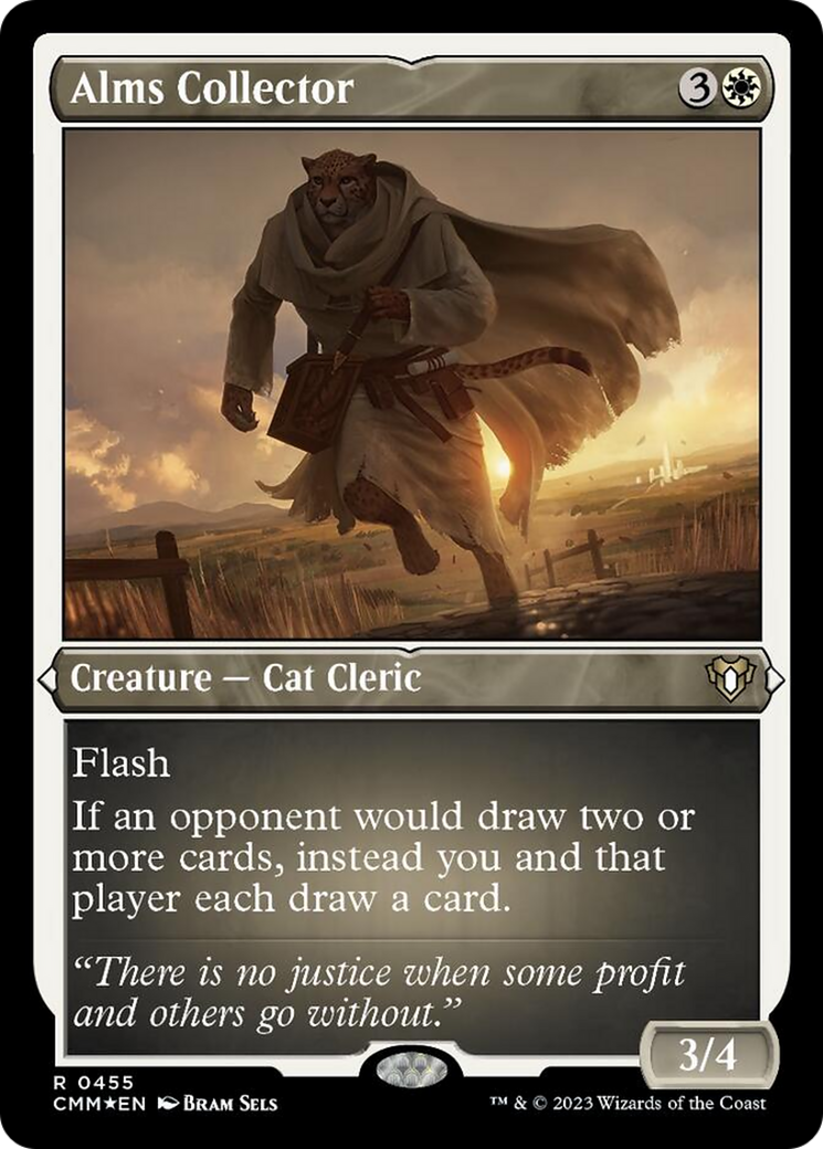 Alms Collector (Foil Etched) [Commander Masters] - Magic: The Gathering - Card Brawlers | Quebec | Canada |