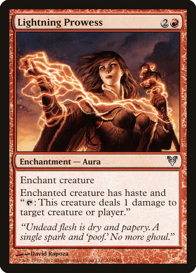 Lightning Prowess [Avacyn Restored] - Magic: The Gathering - Card Brawlers | Quebec | Canada |