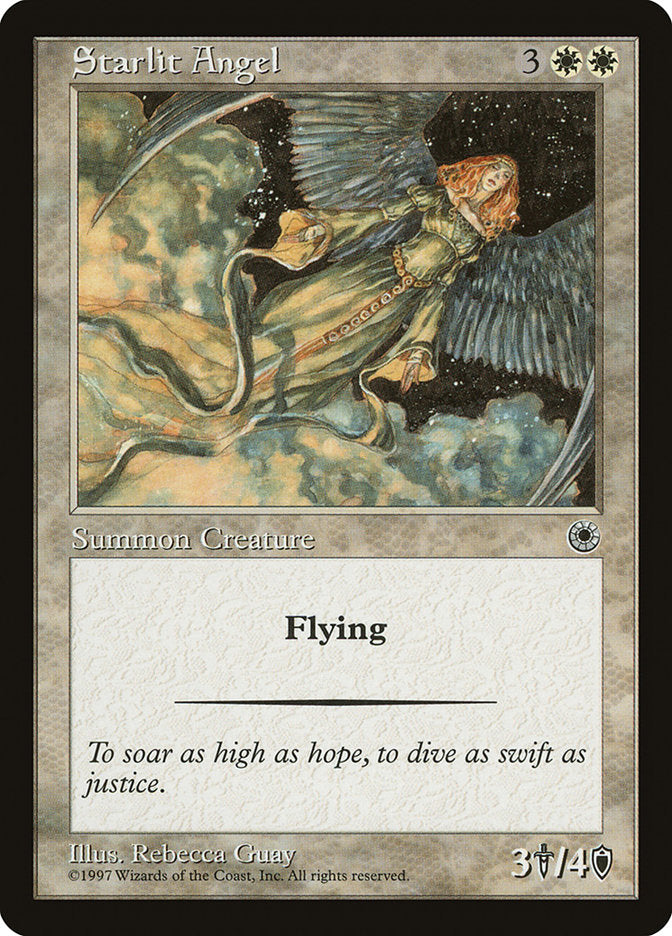 Starlit Angel [Portal] - Magic: The Gathering - Card Brawlers | Quebec | Canada |