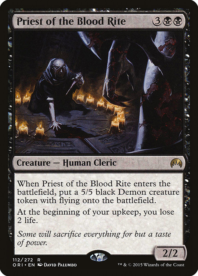 Priest of the Blood Rite [Magic Origins] - Magic: The Gathering - Card Brawlers | Quebec | Canada |