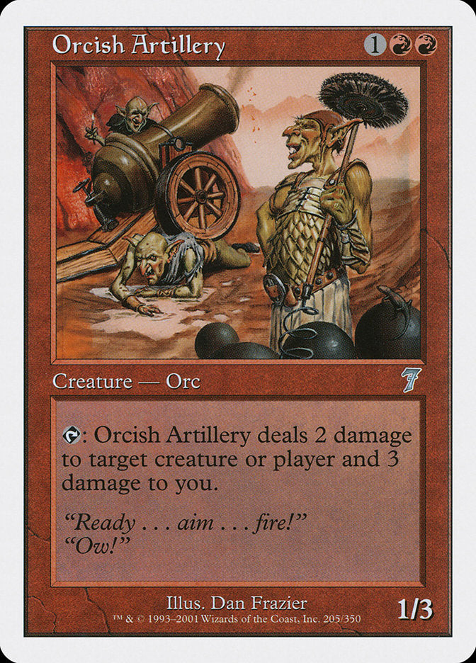Orcish Artillery [Seventh Edition] - Magic: The Gathering - Card Brawlers | Quebec | Canada |