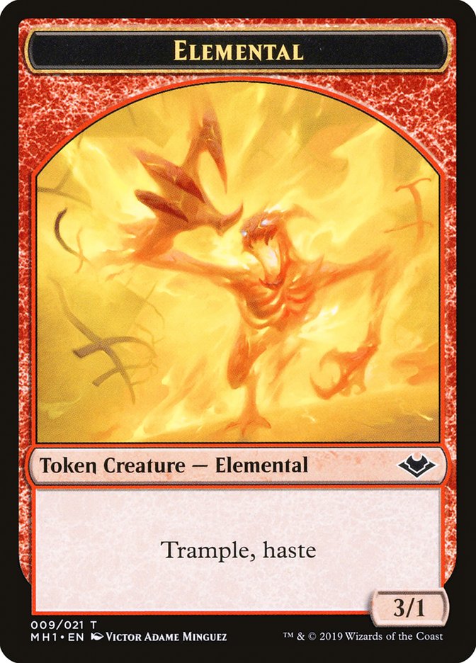 Elemental Token (009/021) [Modern Horizons Tokens] - Magic: The Gathering - Card Brawlers | Quebec | Canada |