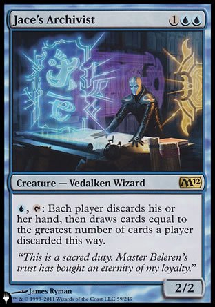 Jace's Archivist [The List] - Magic: The Gathering - Card Brawlers | Quebec | Canada |