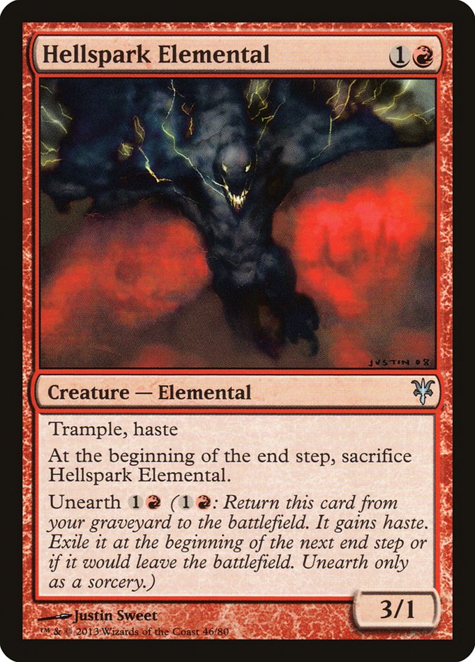Hellspark Elemental [Duel Decks: Sorin vs. Tibalt] - Magic: The Gathering - Card Brawlers | Quebec | Canada |