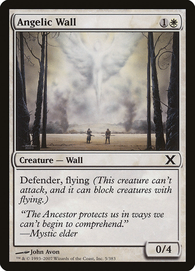 Angelic Wall [Tenth Edition] - Magic: The Gathering - Card Brawlers | Quebec | Canada |