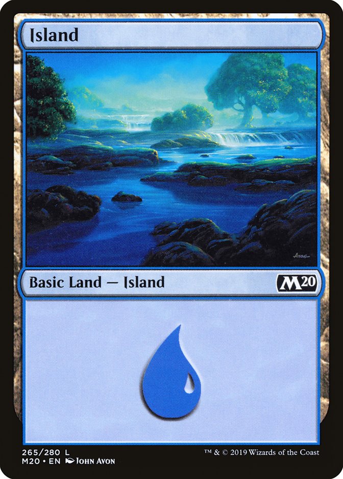 Island (265) [Core Set 2020] - Magic: The Gathering - Card Brawlers | Quebec | Canada |
