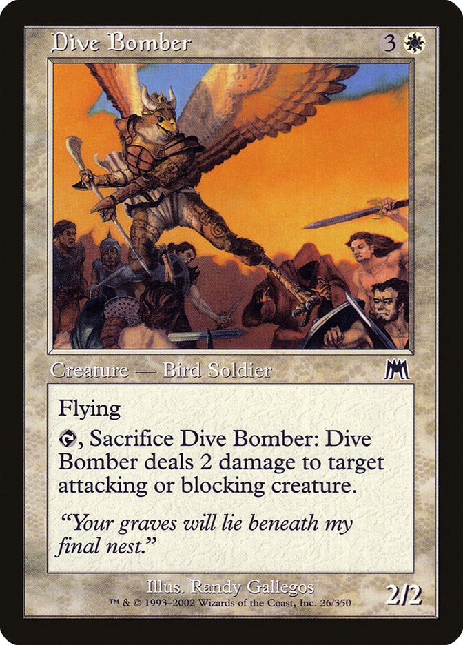 Dive Bomber [Onslaught] - Magic: The Gathering - Card Brawlers | Quebec | Canada |