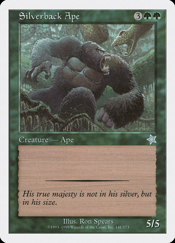 Silverback Ape [Starter 1999] - Magic: The Gathering - Card Brawlers | Quebec | Canada |